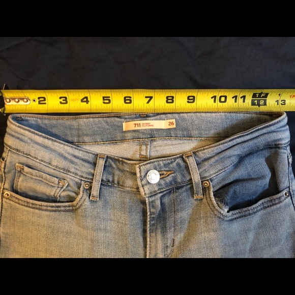 711 light wash Levis long - Picture 6 of 6